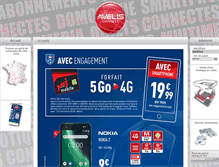 Tablet Screenshot of pro.avelis.fr